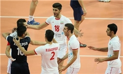 والیبال ایران مقتدرانه مصر را شکست داد