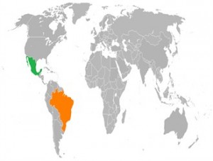 مکزیک و برزیل