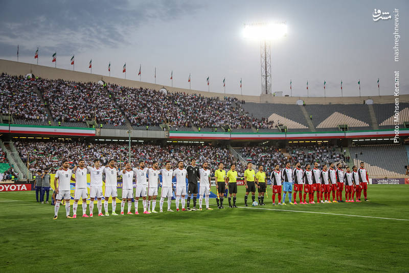 عکس/ دیدار تیم‌های ملی ایران و سوریه
