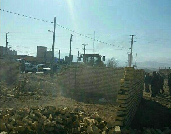 تخریب ۶۰ مورد ساخت و ساز غیرمجاز در حسین آباد ابهر