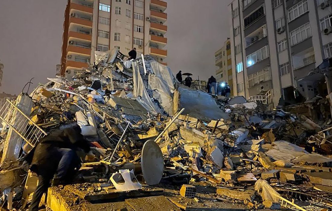 وقوع زلزله مهیب ۷.۸ ریشتری در ترکیه و سوریه/ کشته و زخمی شدن ده ها نفر